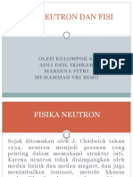 Fisika Neutron dan Fisi Nuklir