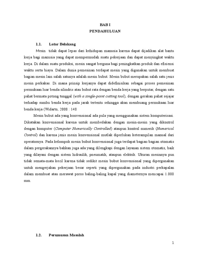 62098732 Makalah an Perawatan Mesin BUbut