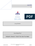 IGS-M-IN-104 (1) July 2014: Multipath Ultrasonic Transit-Time Gas Flow Meter