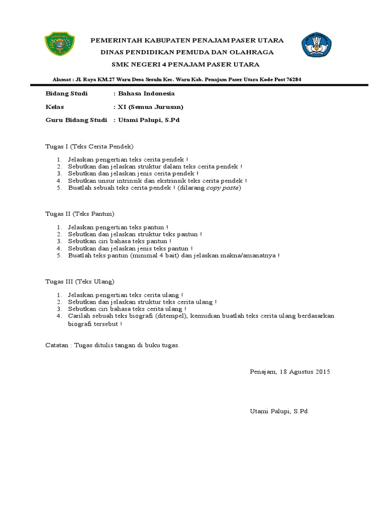 Sebutkan Dan Jelaskan Struktur Teks Cerpen Terkait Teks