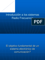 Introduccion A La Radio Frecuencia