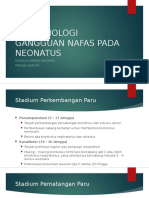 Patofisiologi Gangguan Nafas Pada Neonatus