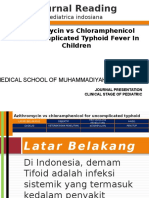 Azitromicin vs Kloramfenikol