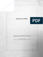 Homosexuality Welfare Services Packet 1 LDS Victor Brown