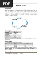 SFM CA Final Mutual Fund