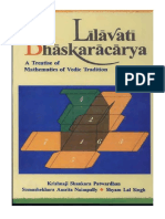 Lilavati of Bhaskaracharya