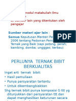 PERBEDAAN MODEL PEMBIBITAN