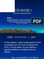 ACID-BASE IMBALANCE