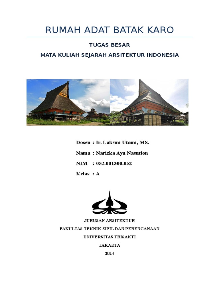 92 Gambar Ornamen Rumah Adat Karo HD