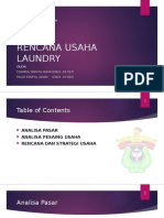 Rencana Usaha Laundry