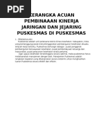 Download Kerangka Acuan Pembinaaan Kinerja Jaringan Dan Jejaring Puskesmas Di Puskesmas by Fitriani Utami SN329393892 doc pdf