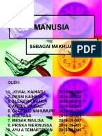 Manusia Sebagai Makhluk Budaya