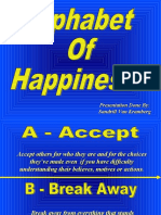 Alphabet of Happiness
