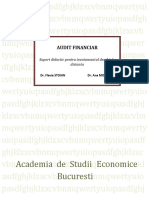AUDIT FINANCIAR - Suport Didactic Pentru Invatamantul Deschis La Distanta PDF
