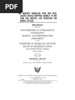 The Resilient Homeland: How Dhs Intel-Ligence Should Empower America To Pre - Pare For, Prevent, and Withstand Ter - Rorist Attacks