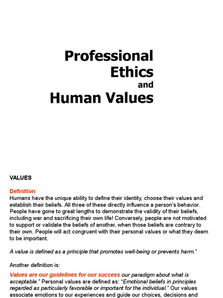 Explain why universal values are necessary for human survival picture