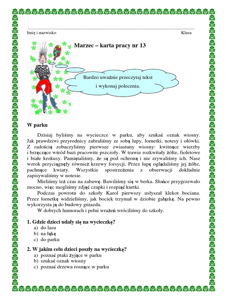 Czytanie Ze Zrozumieniem Główne Idee Polskiego Sarmatyzmu Czytanie Ze Zrozumieniem Marzec 2011