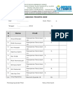 Absensi Dan Jurnal