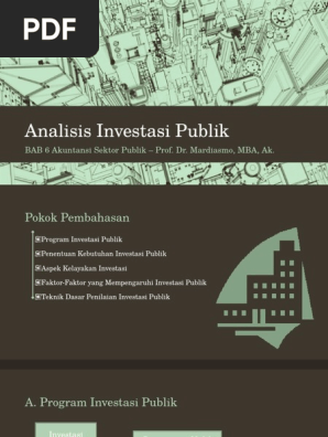Power Point Investasi Sektor Publik