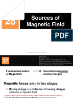 Sources of Magnetic Field: 1 J. Manuel Physics 72 2nd Sem AY13-14