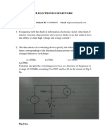 Introduction Homework (Power Electronics)