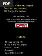 Ch 3-5 MRI Contrast Spatial Localization