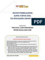 Materi Soal Casn Tiu by faramitaadjuna1200 SN:329411586