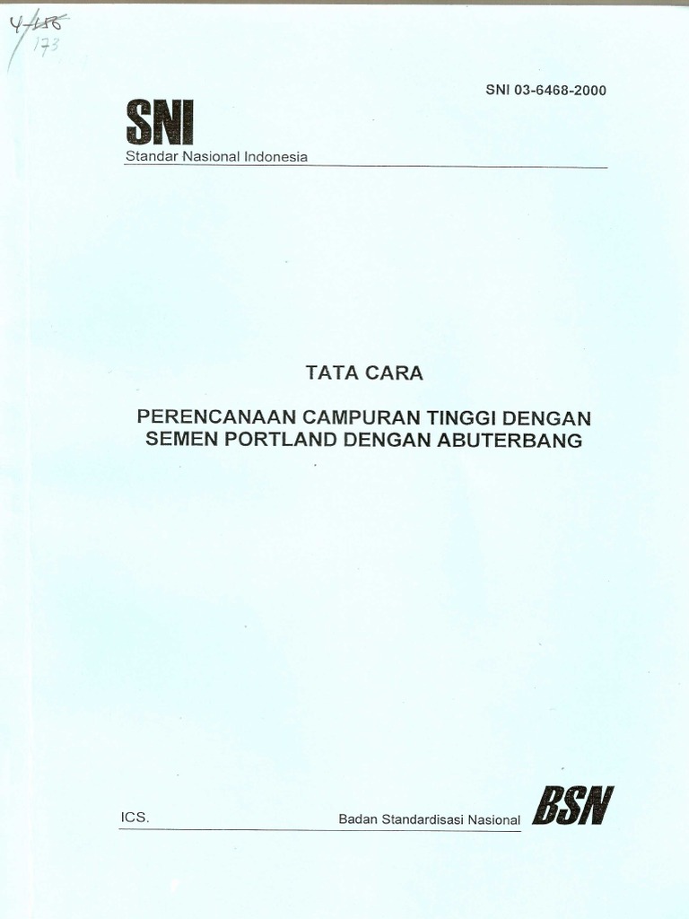 Sni 03 6468 2000 Pdf Pdf