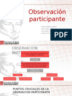 Observación Participante