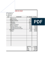 Factura Elaborada en Excel Con Aplicacion de Formulas