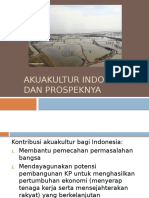 Akuakultur Indonesia Dan Prospeknya