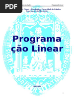 Programacao Linear