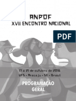 ANPOF XVII Encontro Nacional-Programacao