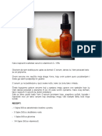 Kako Napraviti Kvalitetan Serum S Vitaminom C.