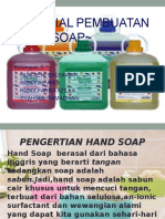 Cara Pembuatan Hand Soap