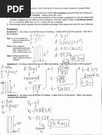 Free Fall Worksheet T D V Great Answer Key