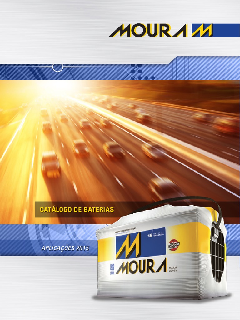 Catálogo Baterias Moura 2015.pdf Logistics Vehicles