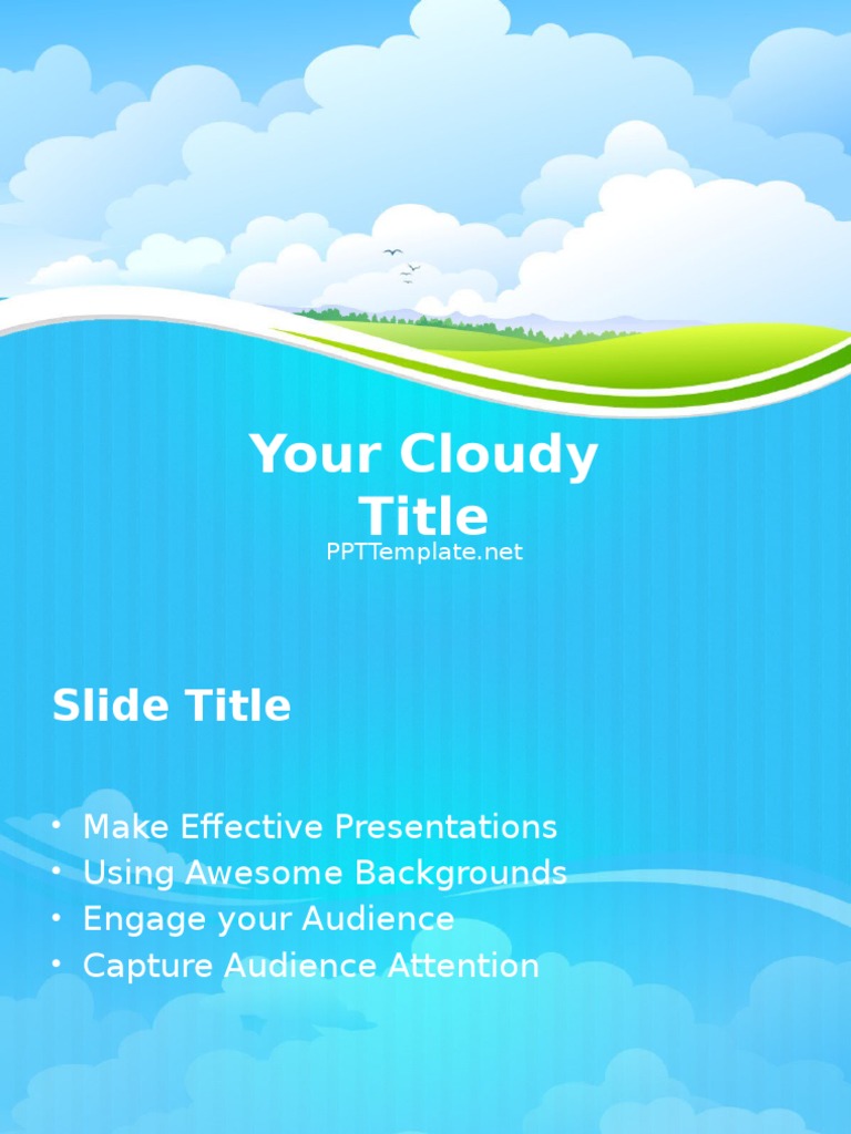 Sky PPT Template | PDF