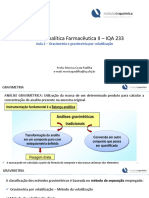 Química Analítica Gravimetria