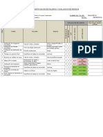 Matriz de Identificacion de Peligros y Evaluacion de Riesgos