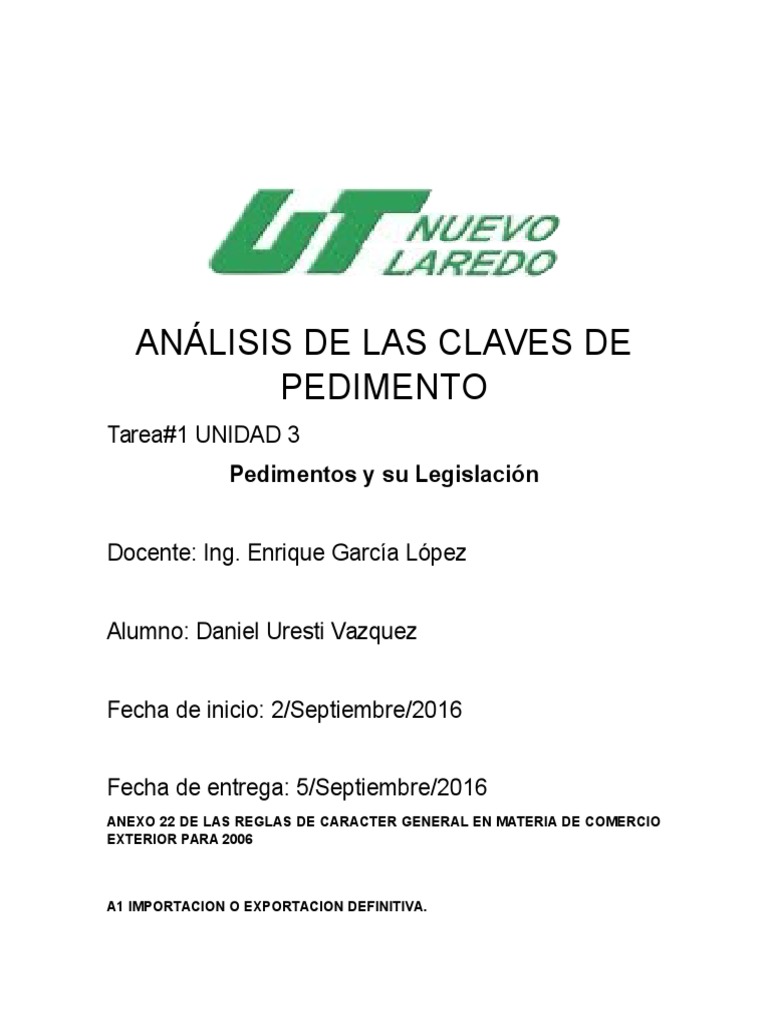 Anexo 22 de Las Reglas de Caracter General en Materia de