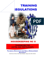 Training Regulations - Housekeeping NC II.doc