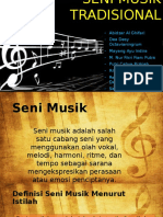 Seni Musik Tradisional