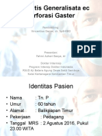 Peritonitis Generalisata Ec Perforasi Gaster