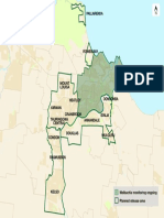 Townsville Release Map