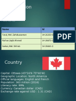 Country Name: Canada Presented by