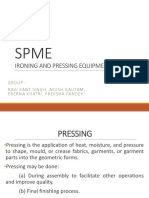 Ironing and Pressing Equipment: Group: Ravi Kant Singh, Ayush Gautam, Prerna Khatri, Preksha Pandey