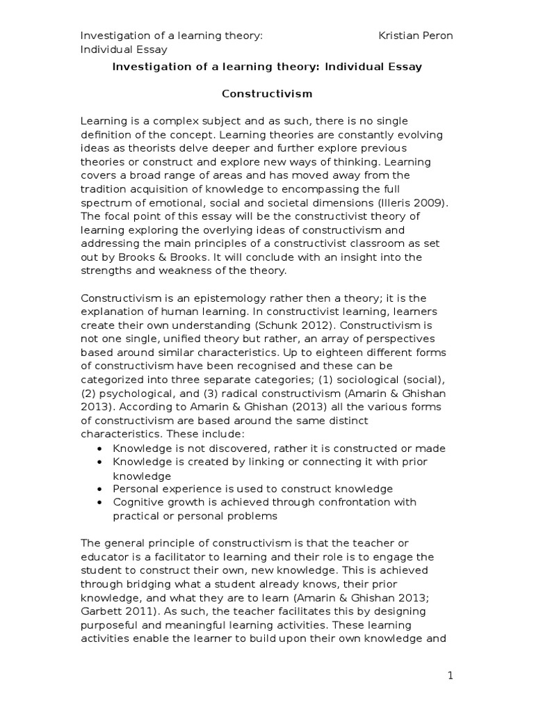 My own personality theory paper picture