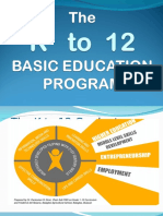 The K to 12 Graduate: An Overview of the Enhanced Basic Education Act of 2012