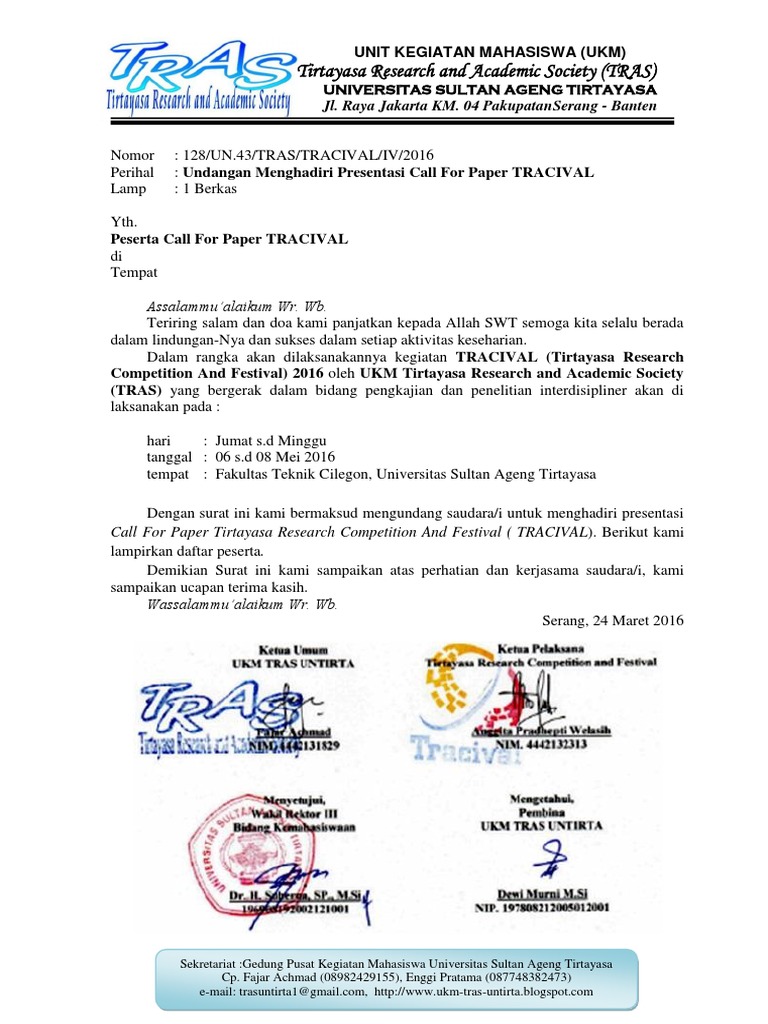 Undangan Presentasi Pdf